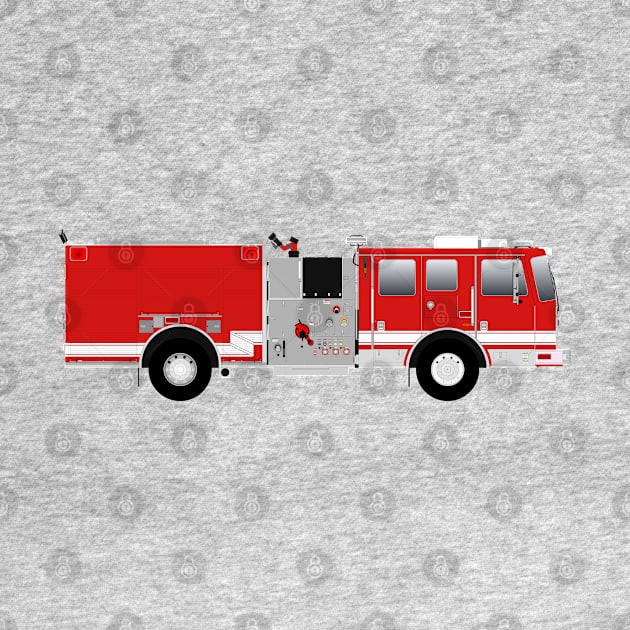 Red Fire Engine by BassFishin
